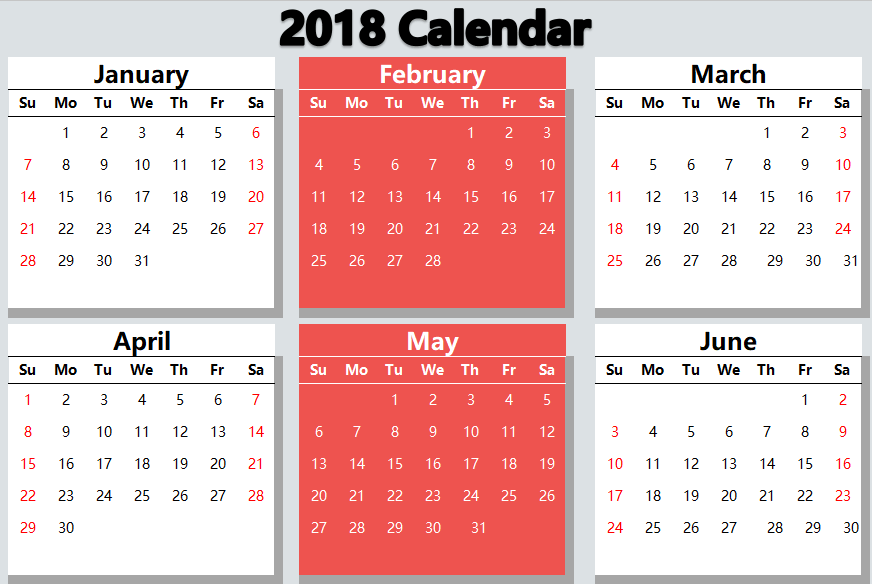 Excel Of 18 Monthly Calendar Xlsx Wps Free Templates